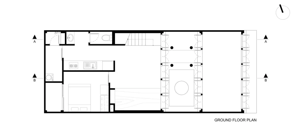 首发 | N architecture设计,越南Tama House简约民宿