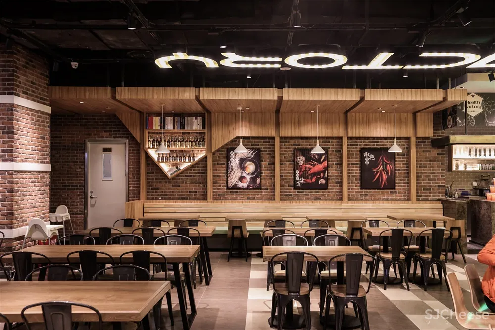 金枫设计 | 西安华润万象城食通天美食广场