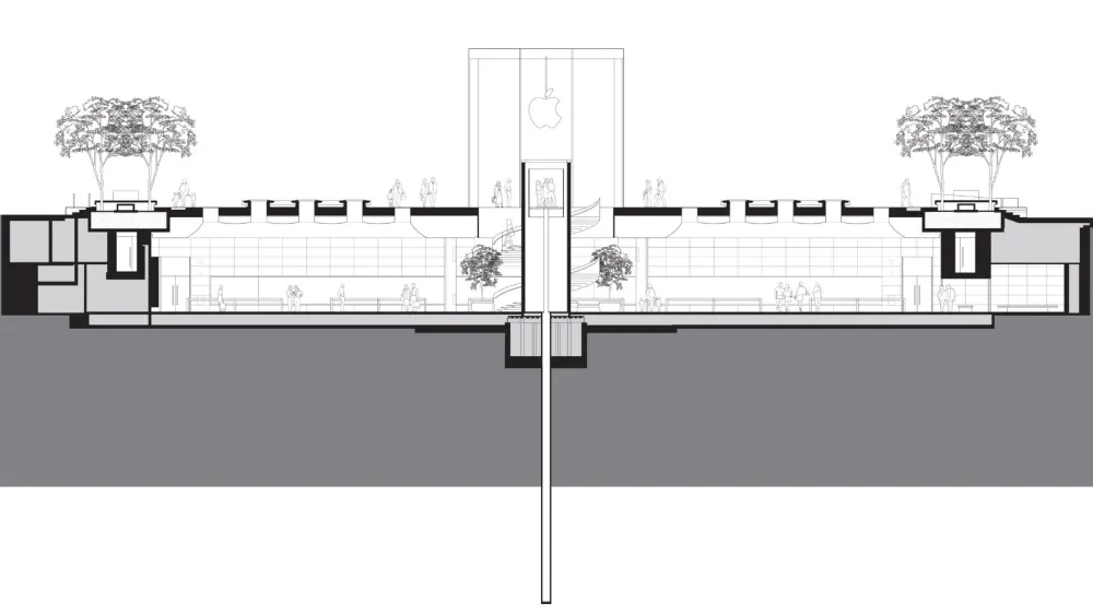 纽约·第五大道苹果旗舰店设计 / Foster+Partners