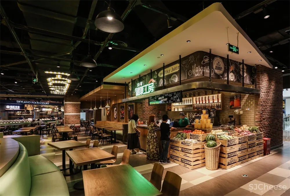 金枫设计 | 西安华润万象城食通天美食广场