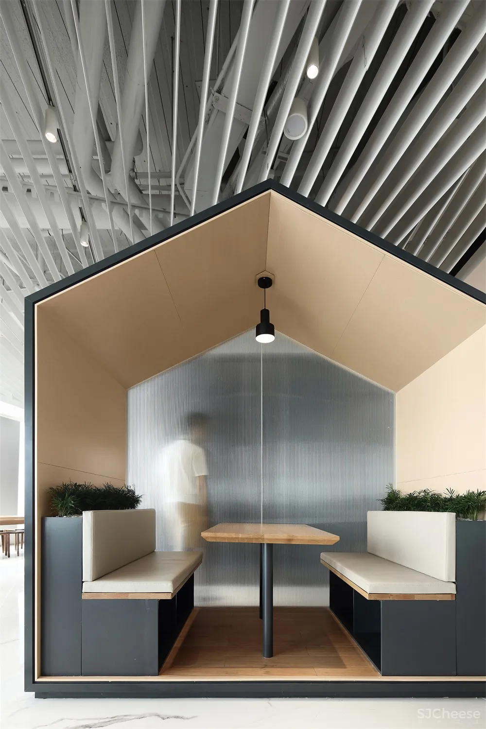 叁上叁设计 | OPPO深圳湾“春笋”员工餐厅