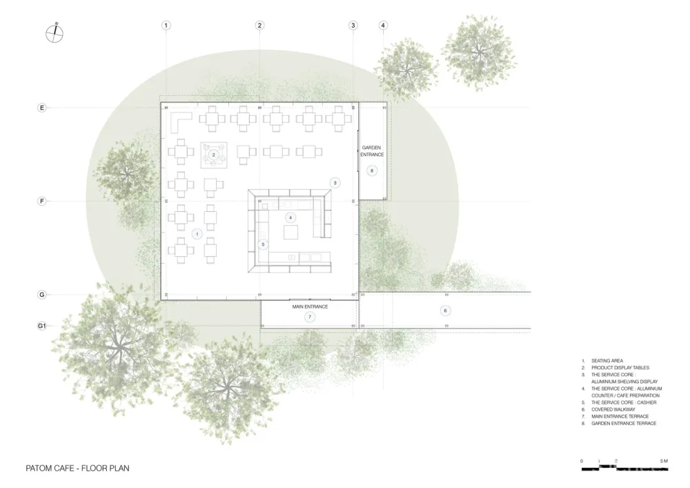 首发 | NITAPROW设计,泰国Patom简约咖啡馆