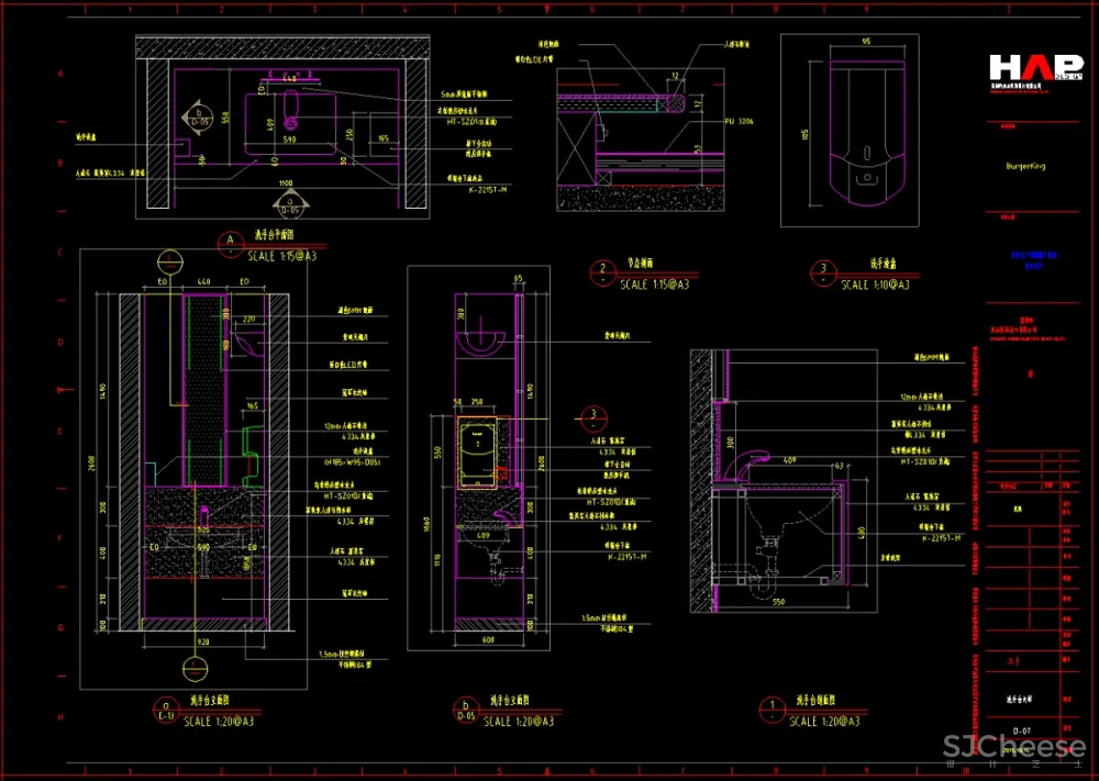 汉堡王连锁快餐厅广州凯德广场店丨方案+CAD施工图+机电图纸丨52M