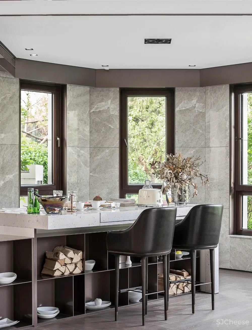 唐忠汉丨北京远洋天著春秋别墅265户型样板间丨效果图+CAD施工图+摄影+实景丨1.38G