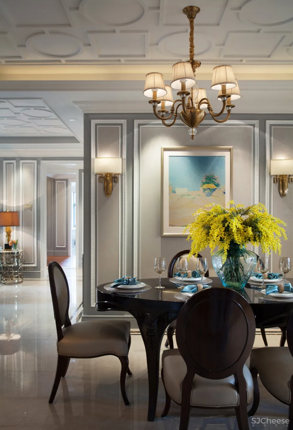 朗昇设计丨昆明海伦保国际9号地块一座301样板房｜效果图+施工图CAD+物料+官方摄影｜231M