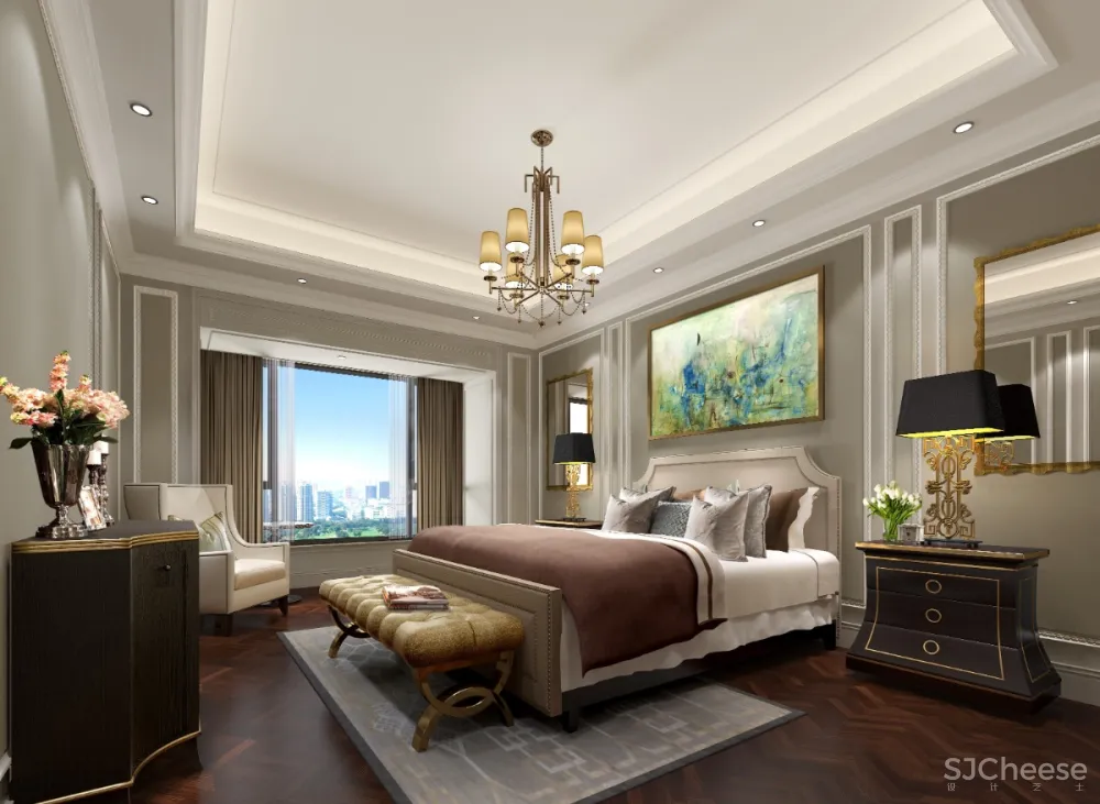 朗昇设计丨昆明海伦保国际9号地块一座301样板房｜效果图+施工图CAD+物料+官方摄影｜231M