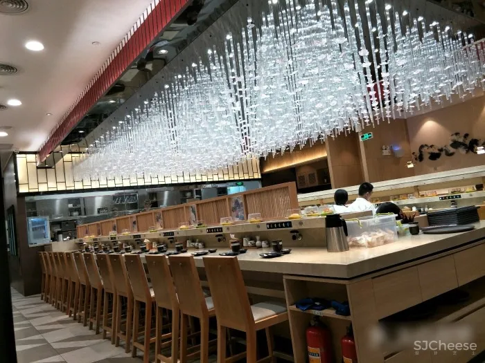 风物寿司日式餐厅深圳万象天地店丨效果图+施工图+水电图+厨房图+实景丨61M