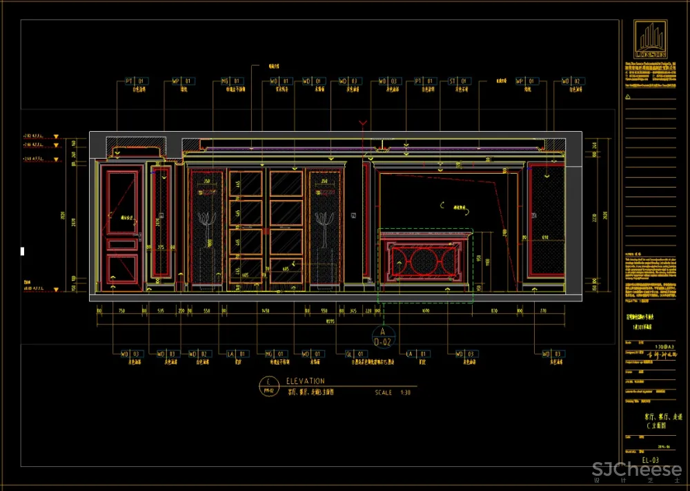 朗昇设计丨昆明海伦保国际9号地块一座301样板房｜效果图+施工图CAD+物料+官方摄影｜231M