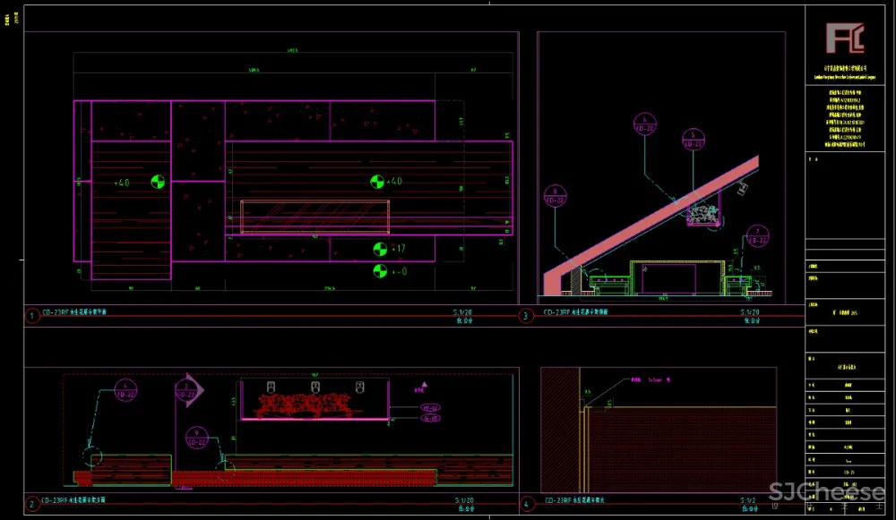 唐忠汉丨北京远洋天著春秋别墅265户型样板间丨效果图+CAD施工图+摄影+实景丨1.38G