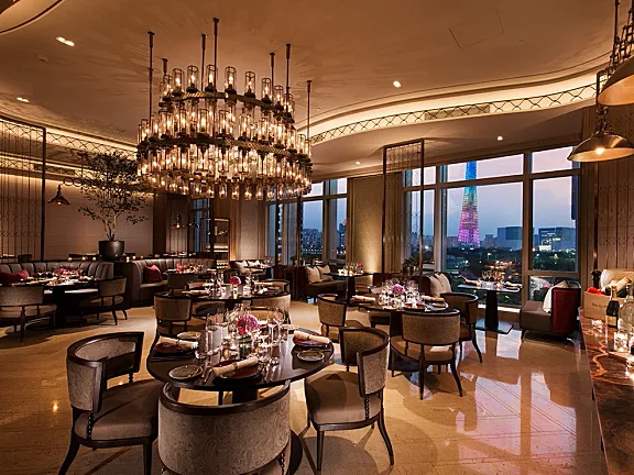 AFSO傅厚民丨广州康莱德酒店全日制餐厅中餐厅地中海餐厅酒吧丨效果图+施工图+艺术品+官方摄影丨385M