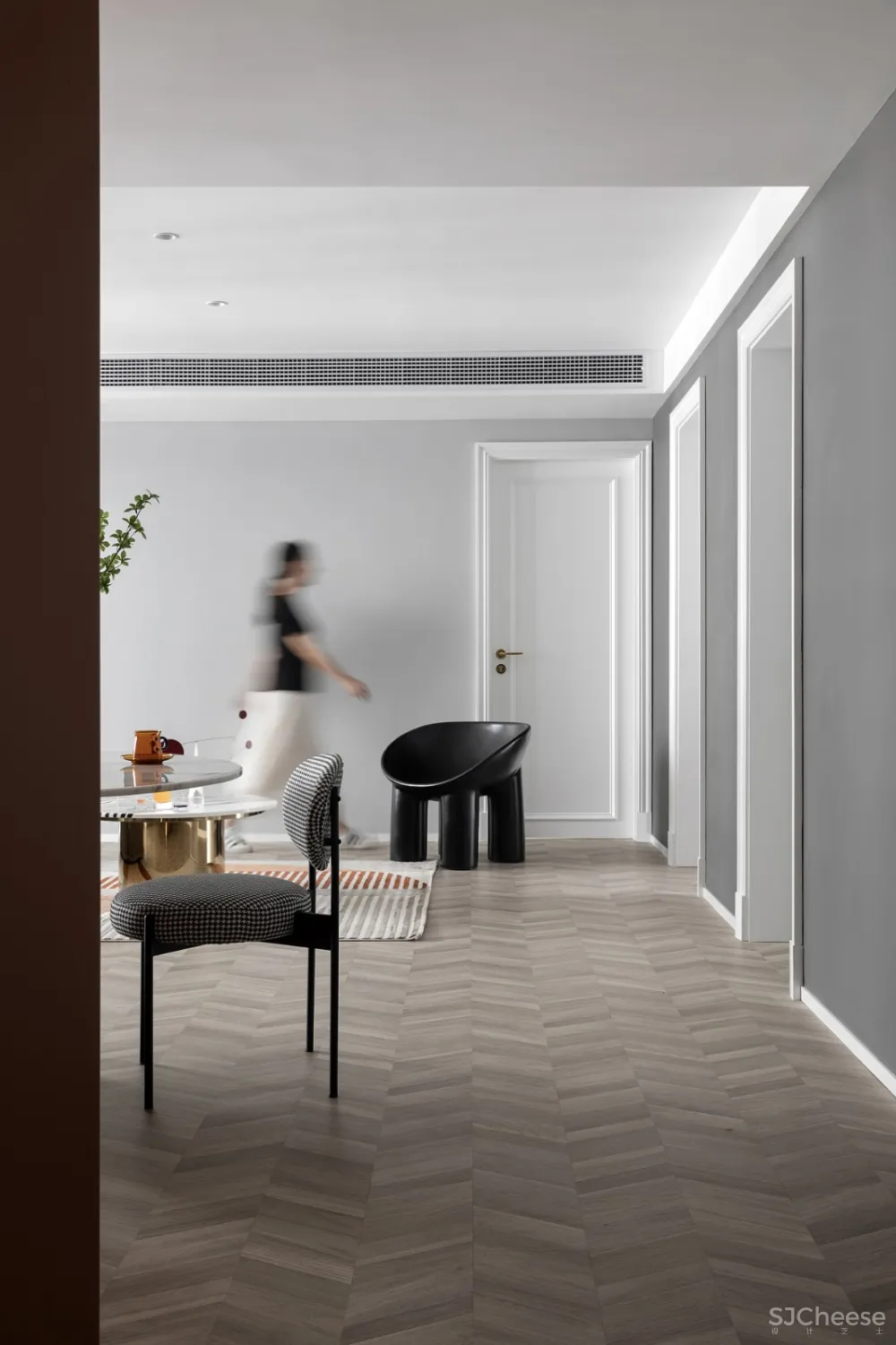 GHB空间设计 / 简约住宅实景 丨一間