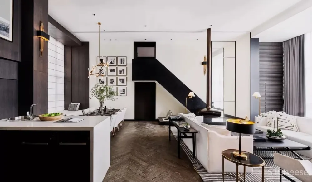 李益中空间设计丨贵阳华润悦府:空纳万境,自得而自由