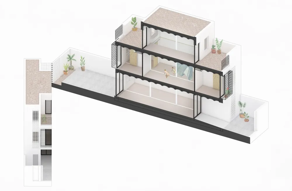 首发 | CRUX arquitectos设计,西班牙REI House简约住宅