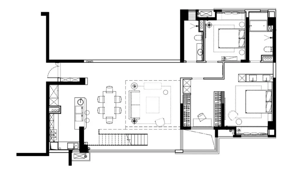 李益中空间设计丨贵阳华润悦府:空纳万境,自得而自由