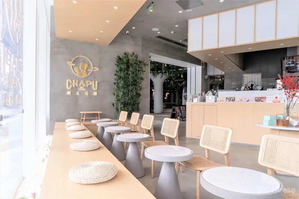 重塑建筑 | 深圳献上果子与献上茶铺欢乐海岸店