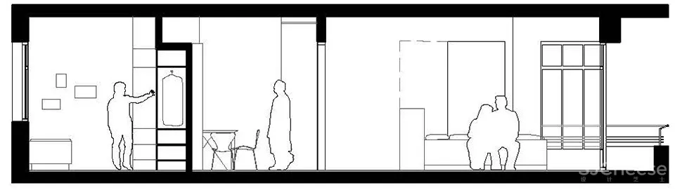 AUSIÀS MARCH公寓改造,巴塞罗那 / Hiha Studio