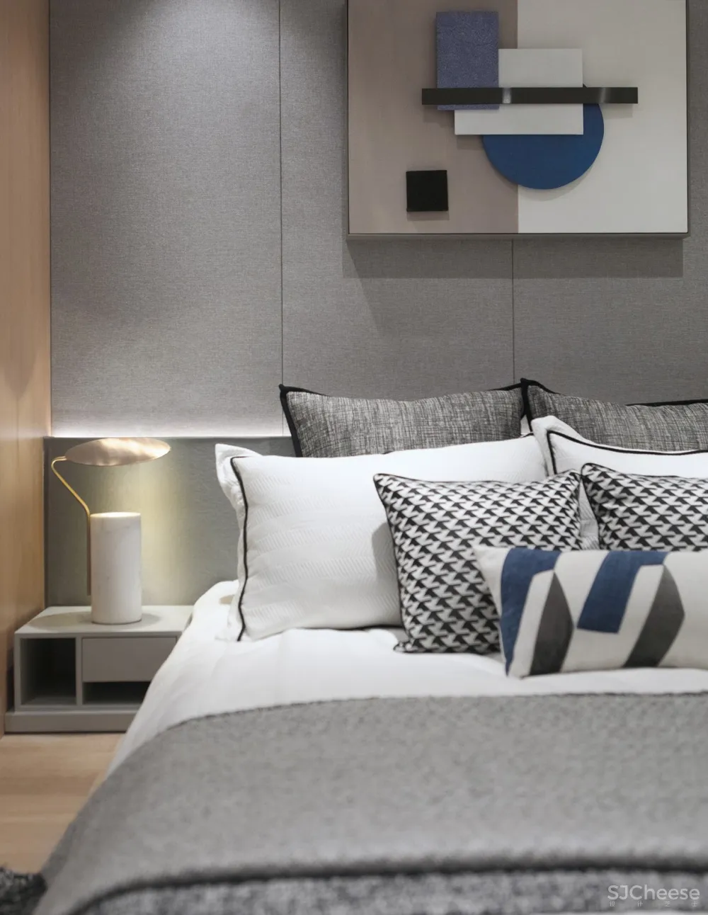 蓝调都市 南昌力高 雍湖国际LOFT公寓样板间 | 奥美设计