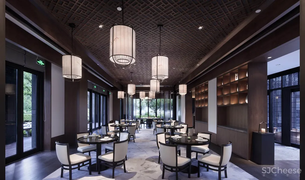 一夕设计 & 洪涛设计 | 宁波东钱湖康得思酒店餐饮