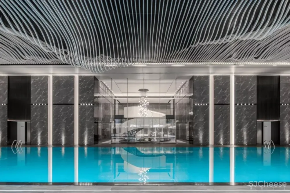 李益中空间设计丨贵阳华润悦府:空纳万境,自得而自由