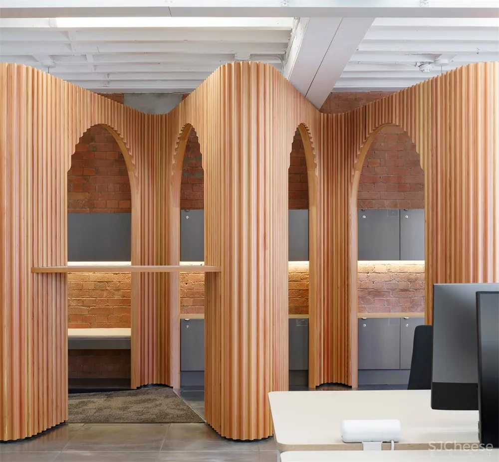 Threefold Architects l Airbnb伦敦新办公室