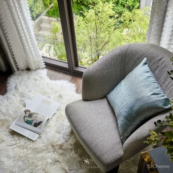 蘊.皎潔 À la Blanc 住宅方案/台湾理絲室內設計