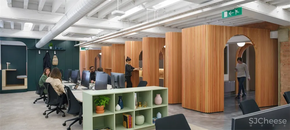 Threefold Architects l Airbnb伦敦新办公室