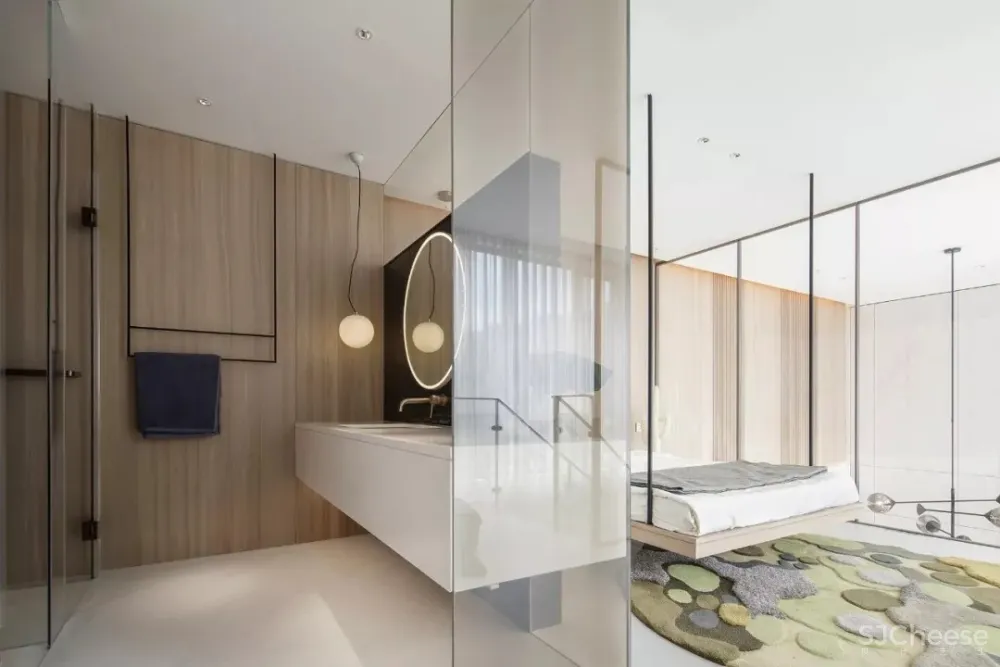 李益中空间设计丨贵阳华润悦府:空纳万境,自得而自由