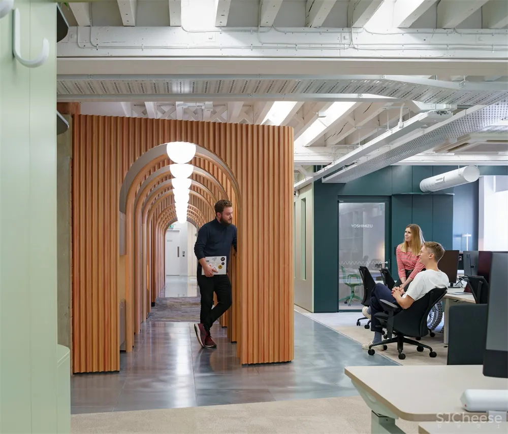 Threefold Architects l Airbnb伦敦新办公室
