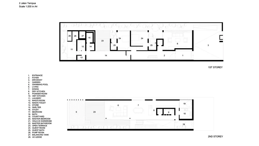 HYLA Architects l 新加坡Viewing Back住宅