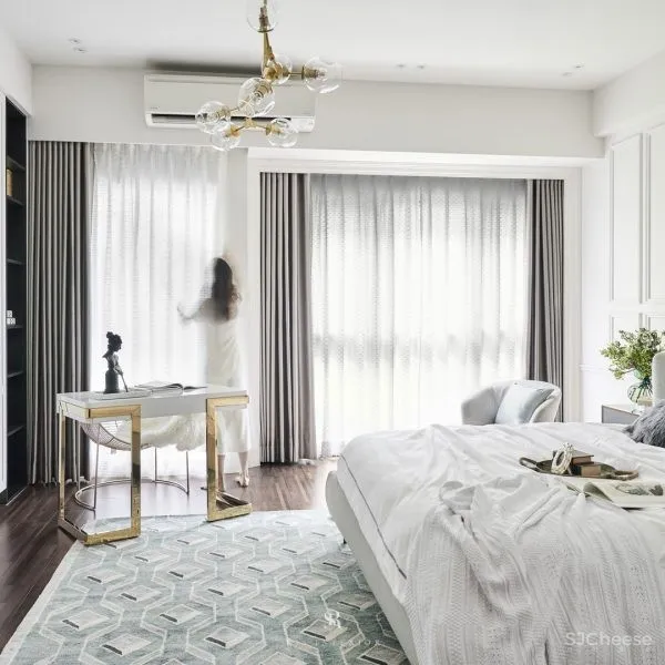 蘊.皎潔 À la Blanc 住宅方案/台湾理絲室內設計