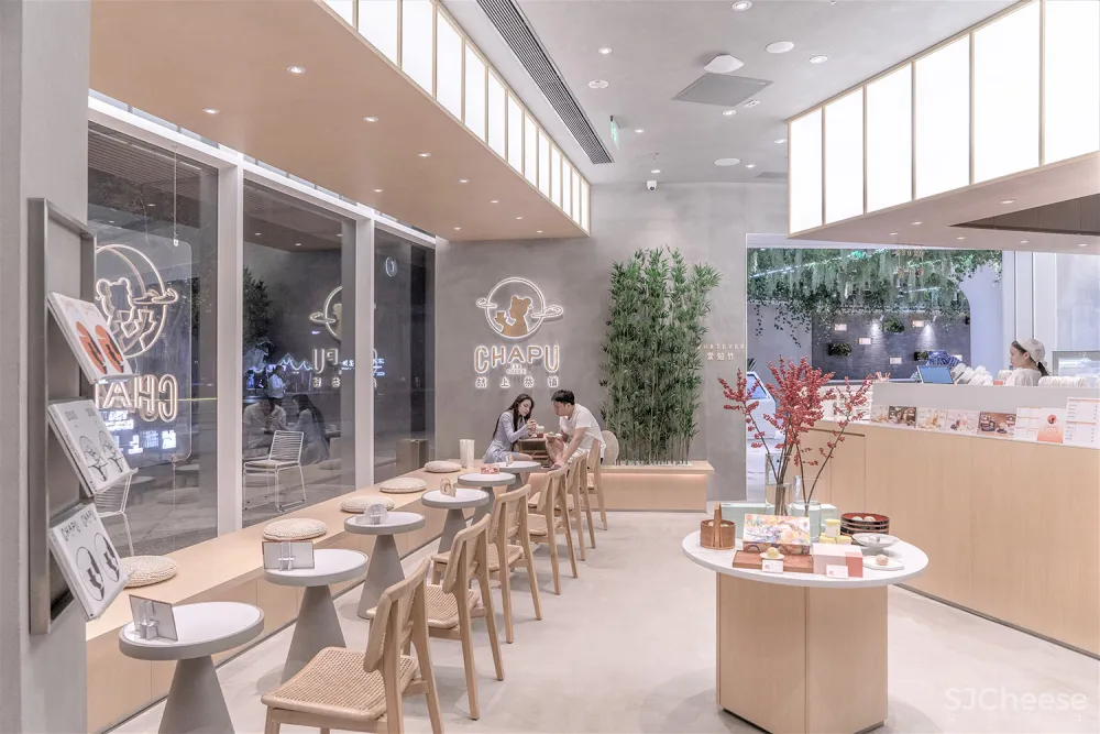 重塑建筑 | 深圳献上果子与献上茶铺欢乐海岸店