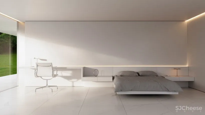 fran silvestre | 西班牙阳光海岸一座全白住宅