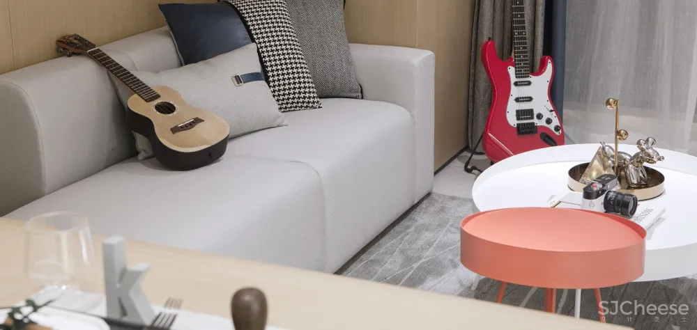 蓝调都市 南昌力高 雍湖国际LOFT公寓样板间 | 奥美设计