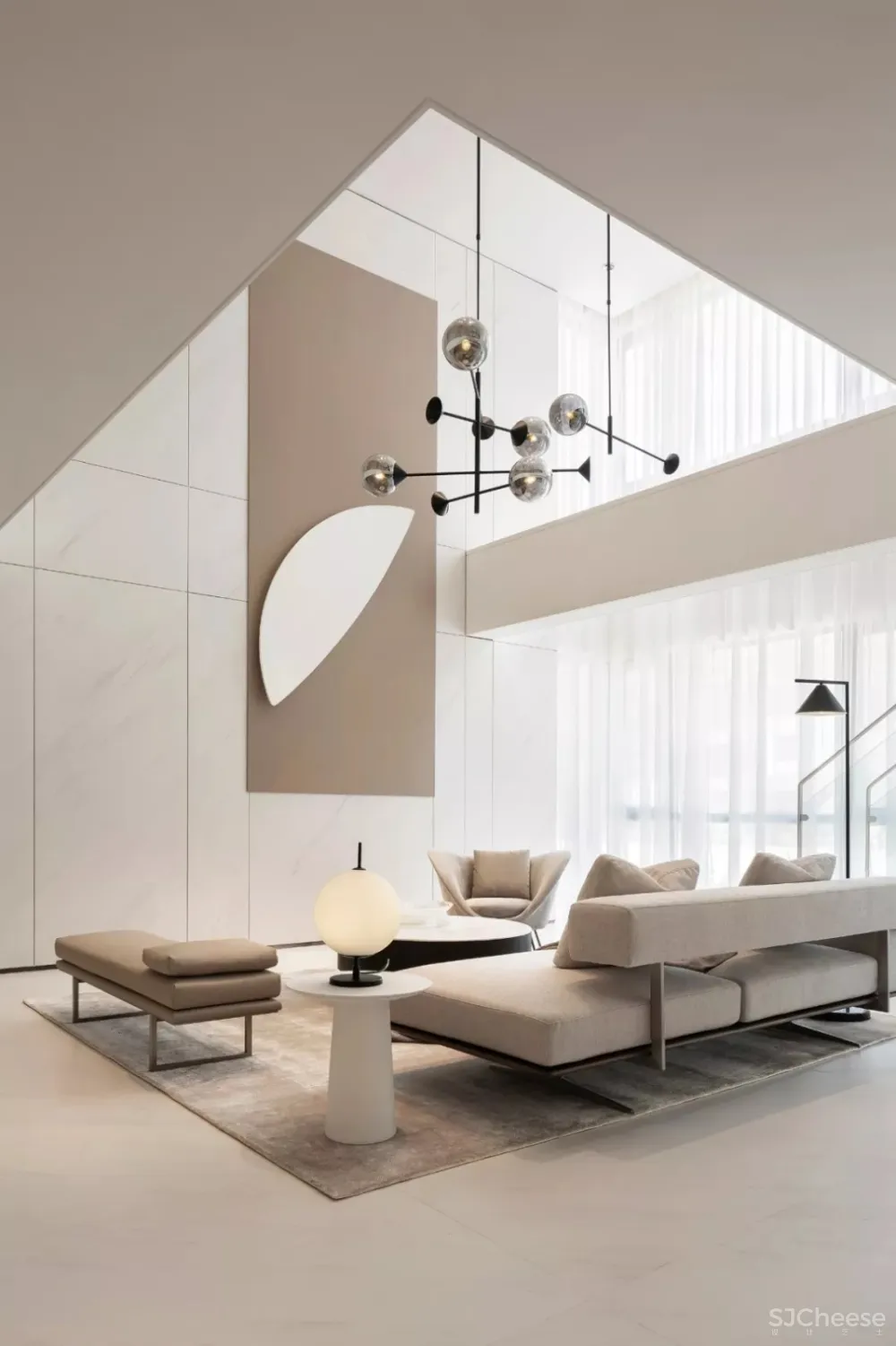 李益中空间设计丨贵阳华润悦府:空纳万境,自得而自由