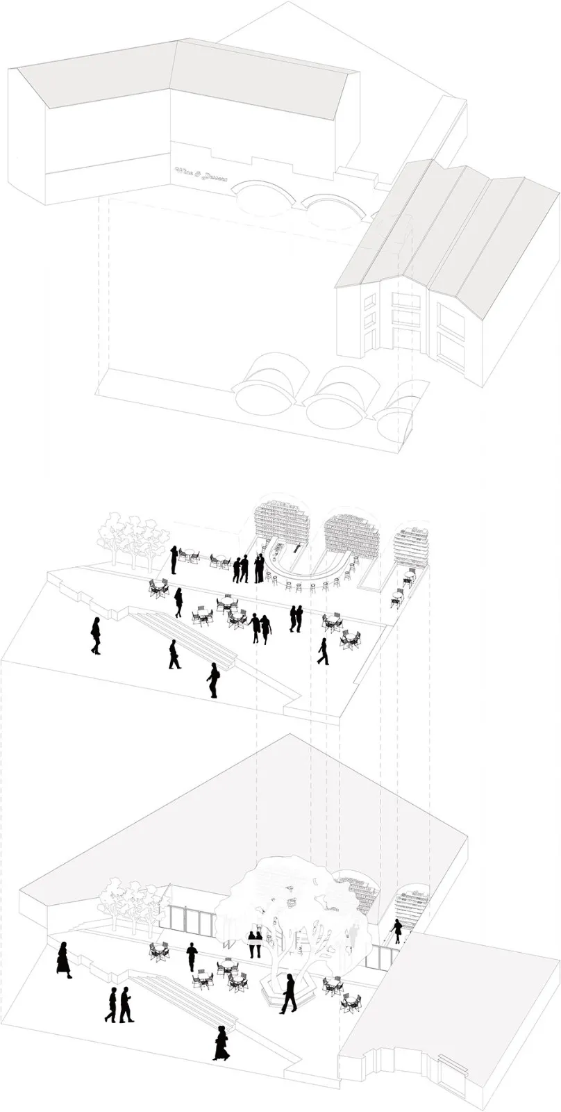 重庆“几许町”酒吧 / 青·微舍工作室