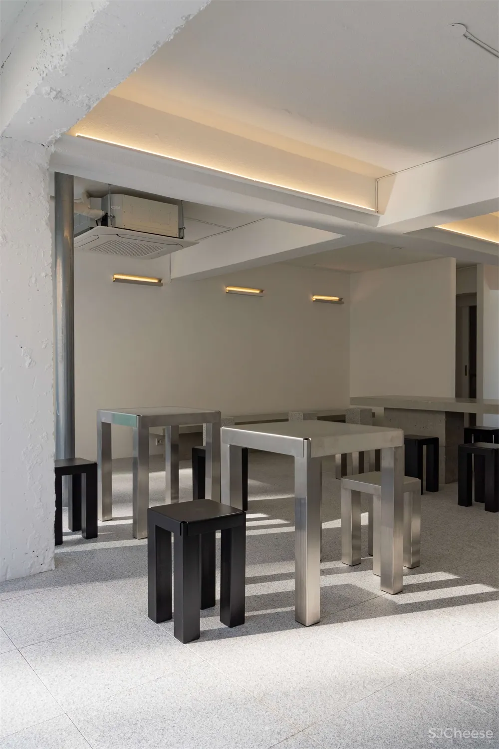 Studio Unrave l 韩国首尔一间极简主义咖啡厅