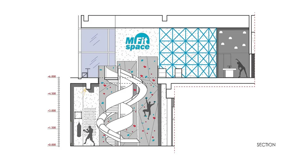 头条(北京)建筑设计咨询有限公司,北京MFIT SPACE 01 / GYM