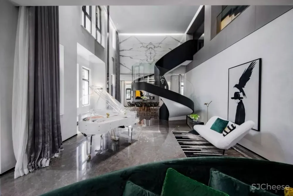 李益中空间设计丨贵阳华润悦府:空纳万境,自得而自由