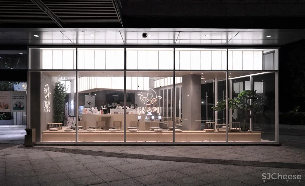 重塑建筑 | 深圳献上果子与献上茶铺欢乐海岸店