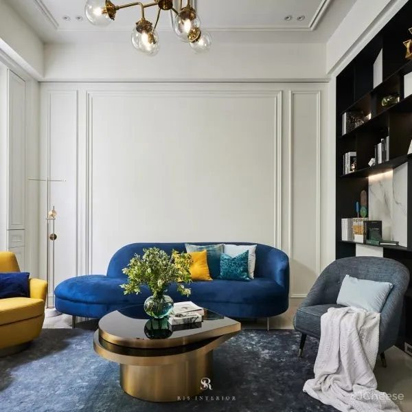 蘊.皎潔 À la Blanc 住宅方案/台湾理絲室內設計