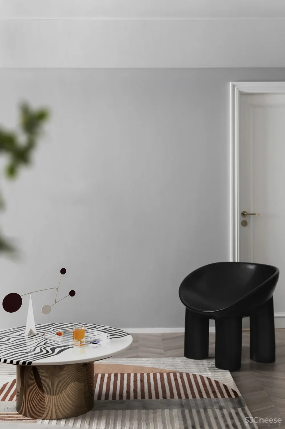 GHB空间设计 / 简约住宅实景 丨一間