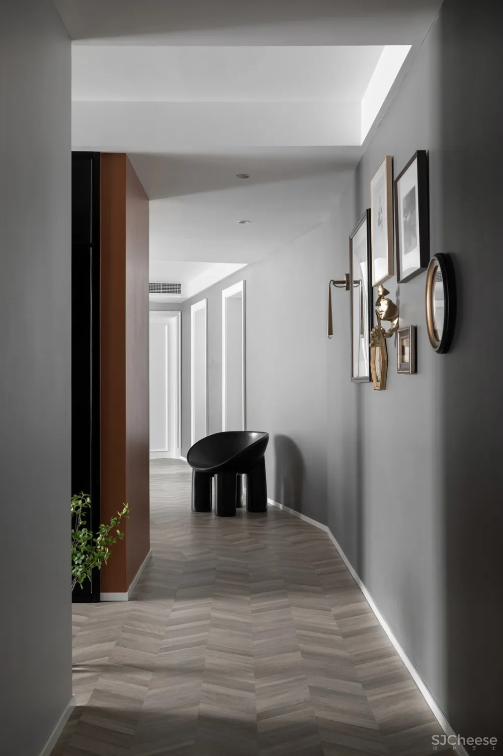 GHB空间设计 / 简约住宅实景 丨一間