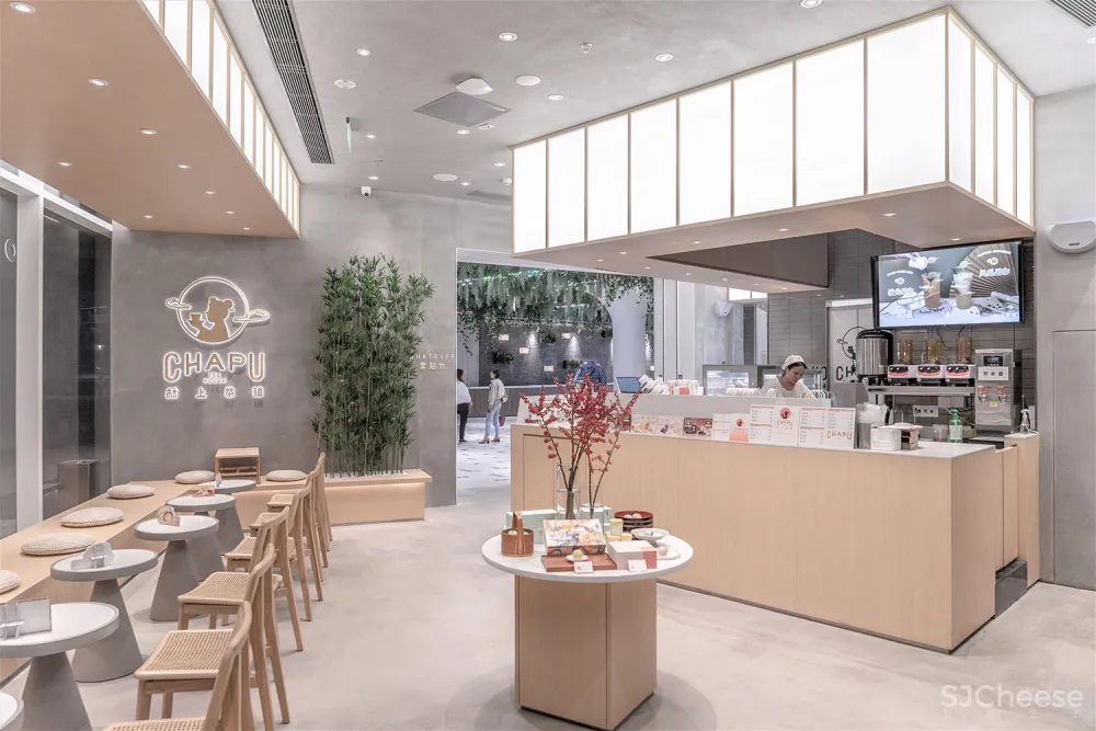 重塑建筑 | 深圳献上果子与献上茶铺欢乐海岸店