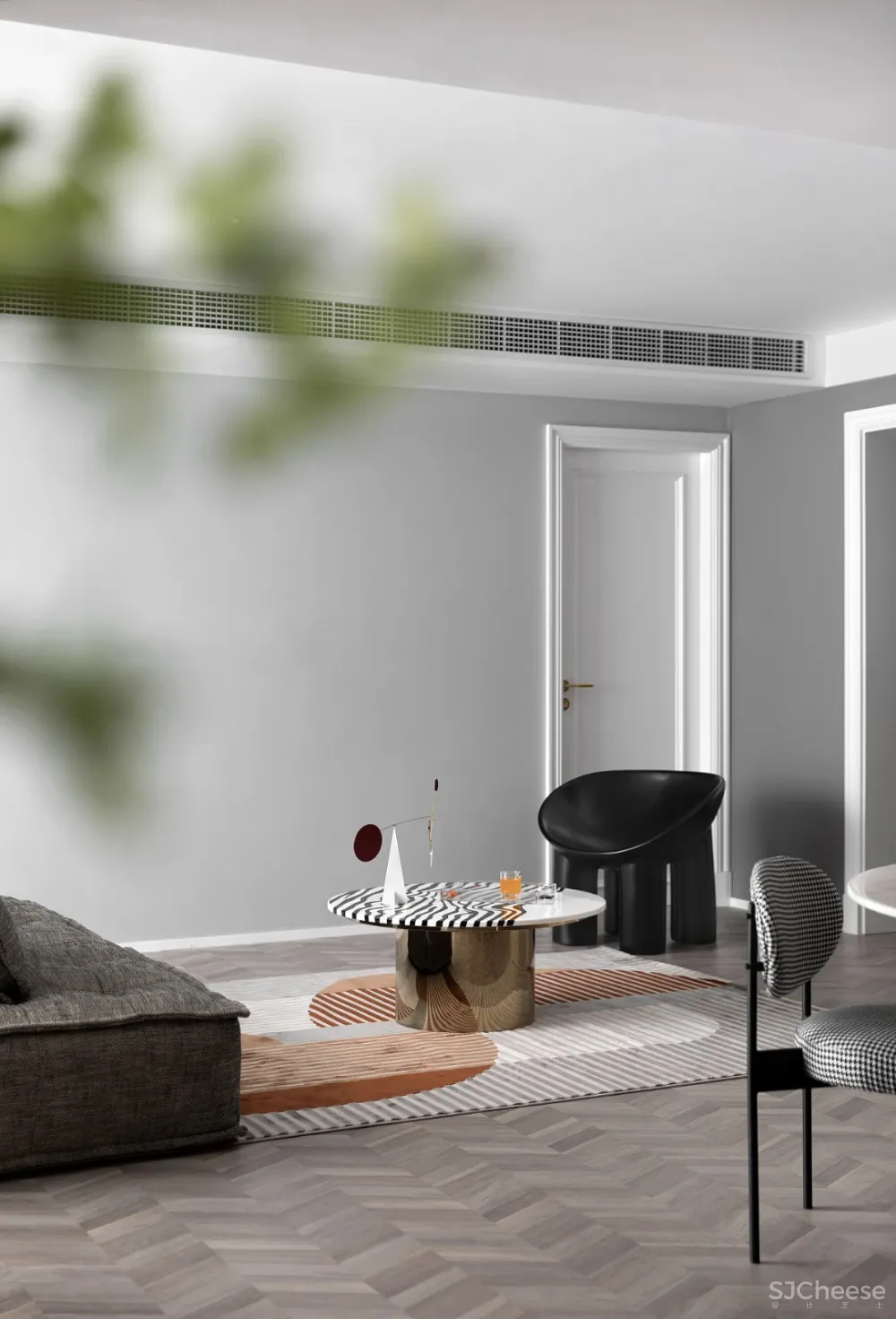 GHB空间设计 / 简约住宅实景 丨一間