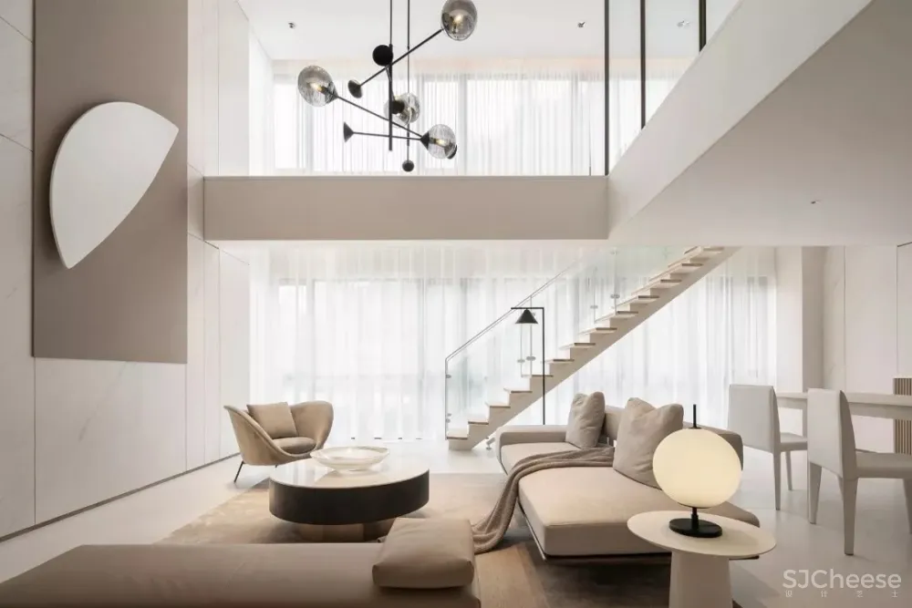 李益中空间设计丨贵阳华润悦府:空纳万境,自得而自由