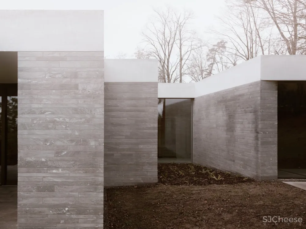 公园中的极简住宅，瑞士苏黎世 / Think Architecture