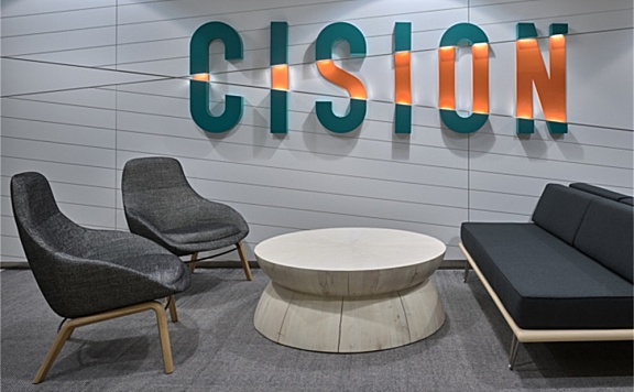 Design Republic l 纽约软件公司Cision办公室