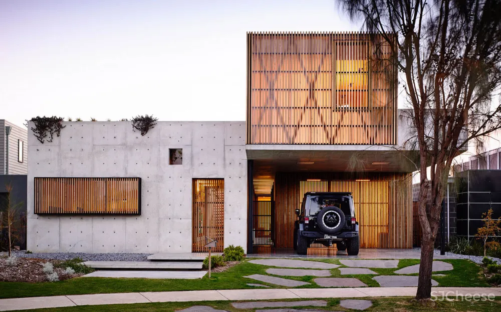 Auhaus l 维多利亚滨海清水混凝土别墅设计