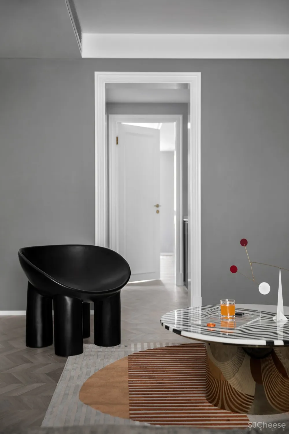 GHB空间设计 / 简约住宅实景 丨一間