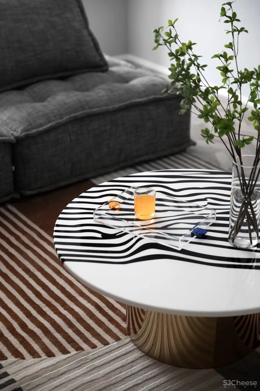 GHB空间设计 / 简约住宅实景 丨一間